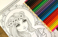 Load image into Gallery viewer, Alexandria Hillsen - Coloring pages