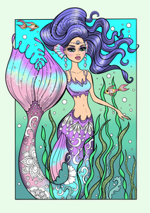 Alexandria Hillsen - Coloring pages