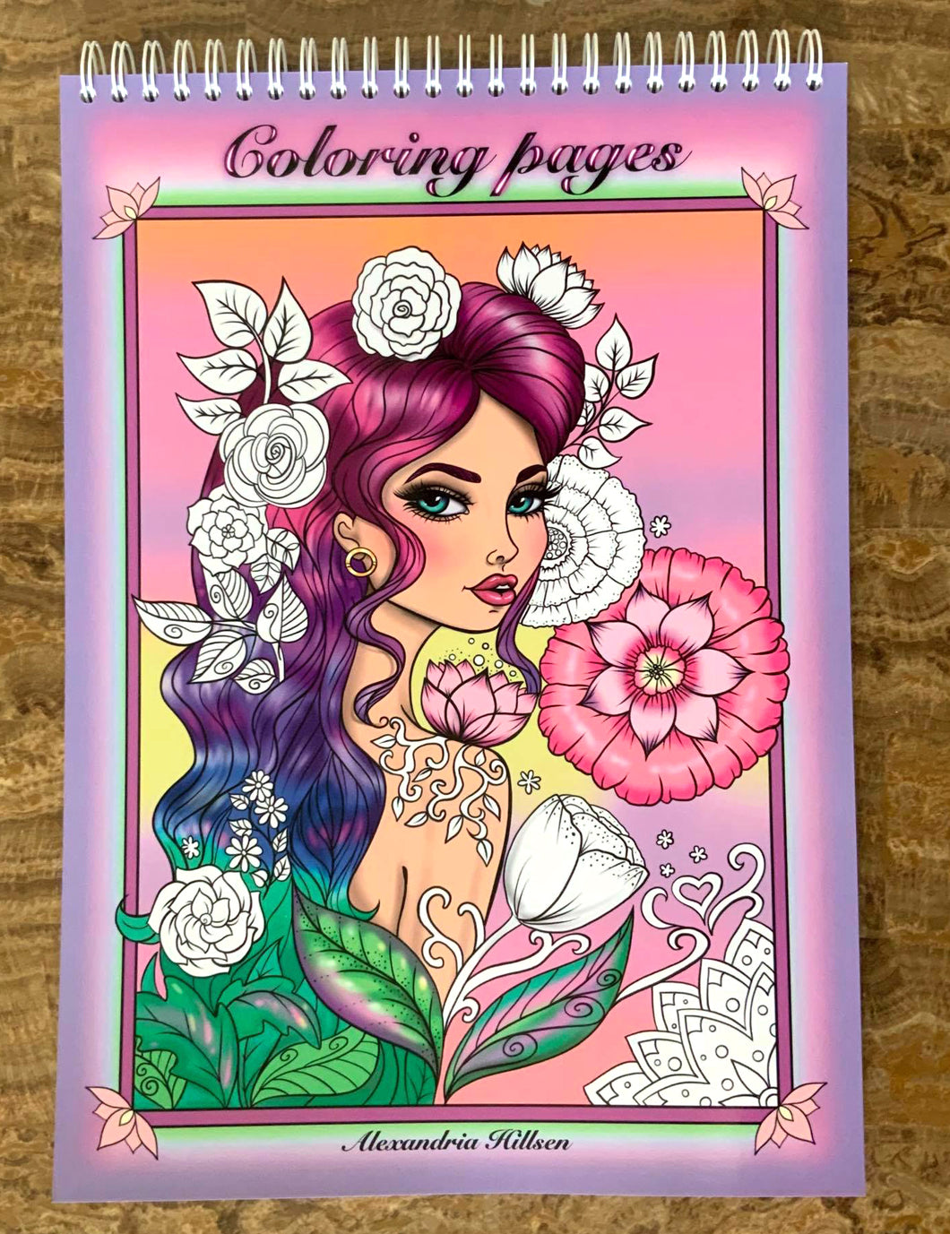 Alexandria Hillsen - Coloring pages
